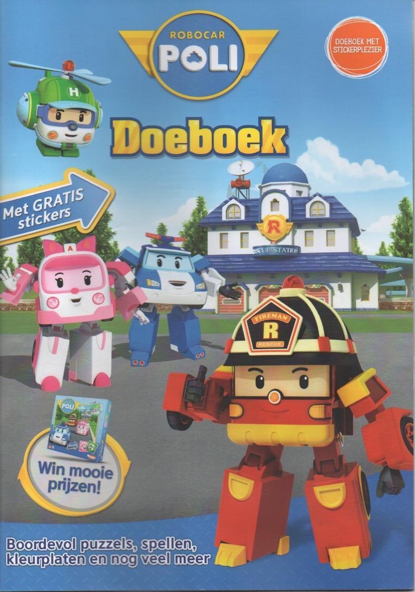   - Doeboek - Puzzel, kleuren, stickers en spellen