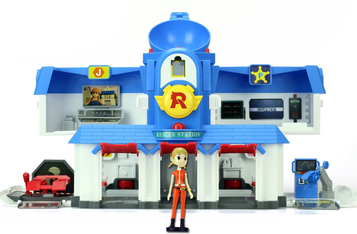 Robocar Poli Transforming Hoofdkwartier - Speelset