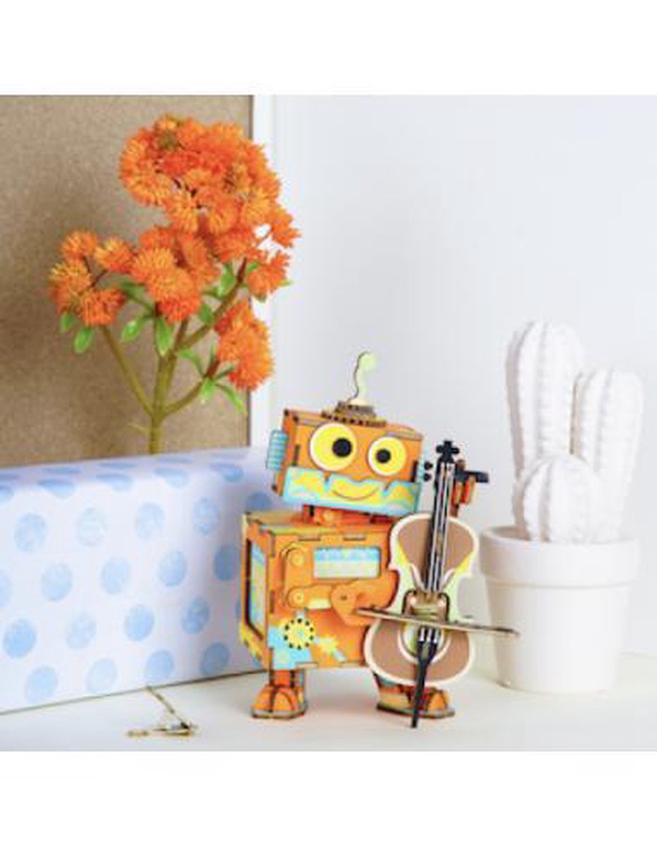 Robotime DIY Speeldoos Little Performer