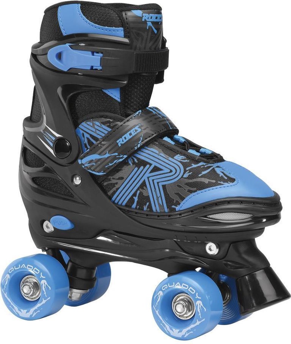   Quaddy 3.0 kids rolschaatsen zwart / bllauw