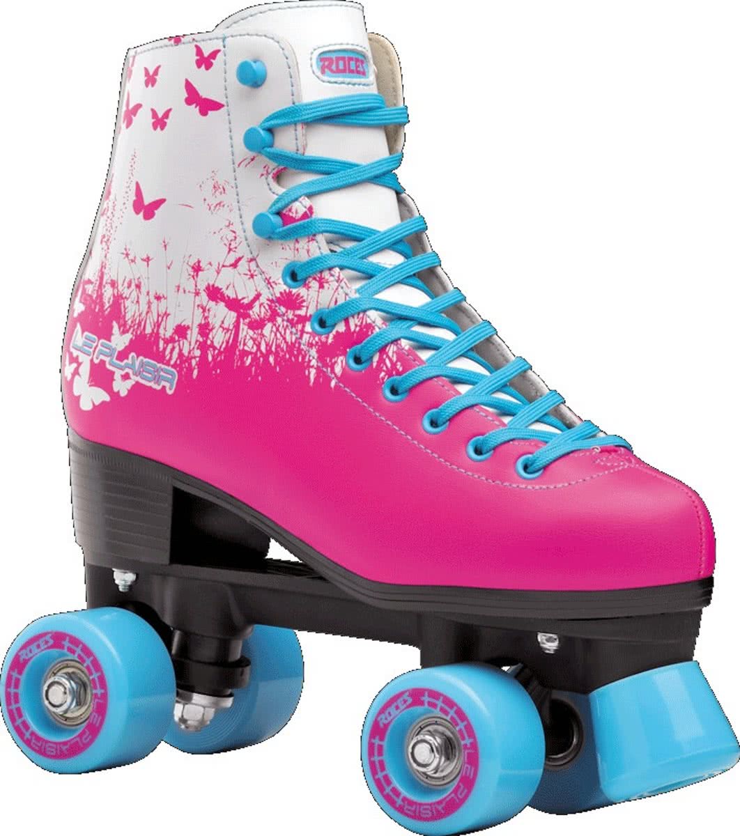 Roces Rolschaatsen Le Plaisir Dames Roze/blauw Maat 35