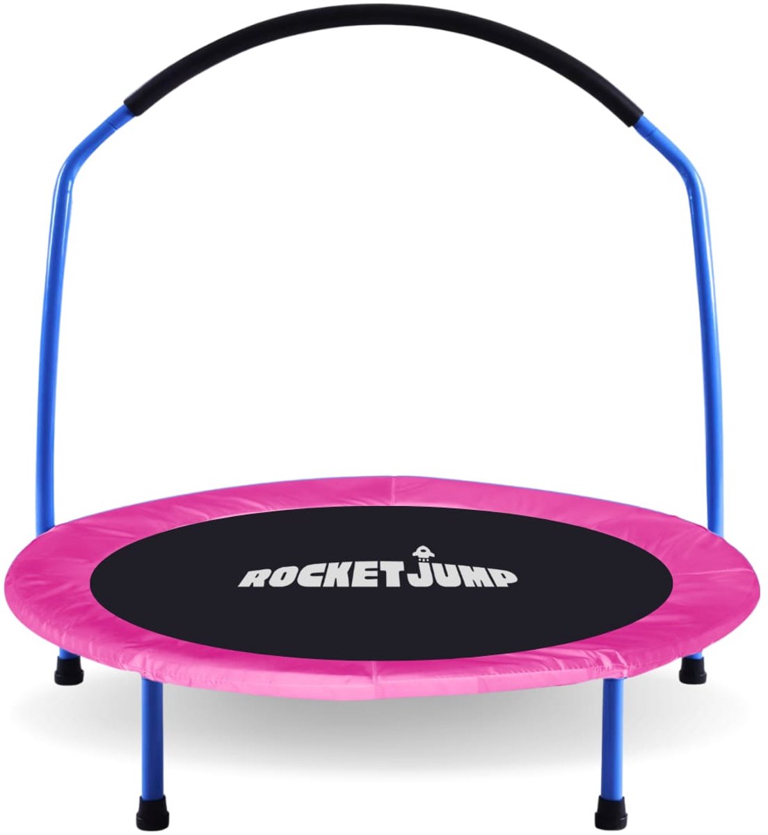 RocketJump MS91 Kinder Trampoline - Mini Trampoline 91 cm - Roze