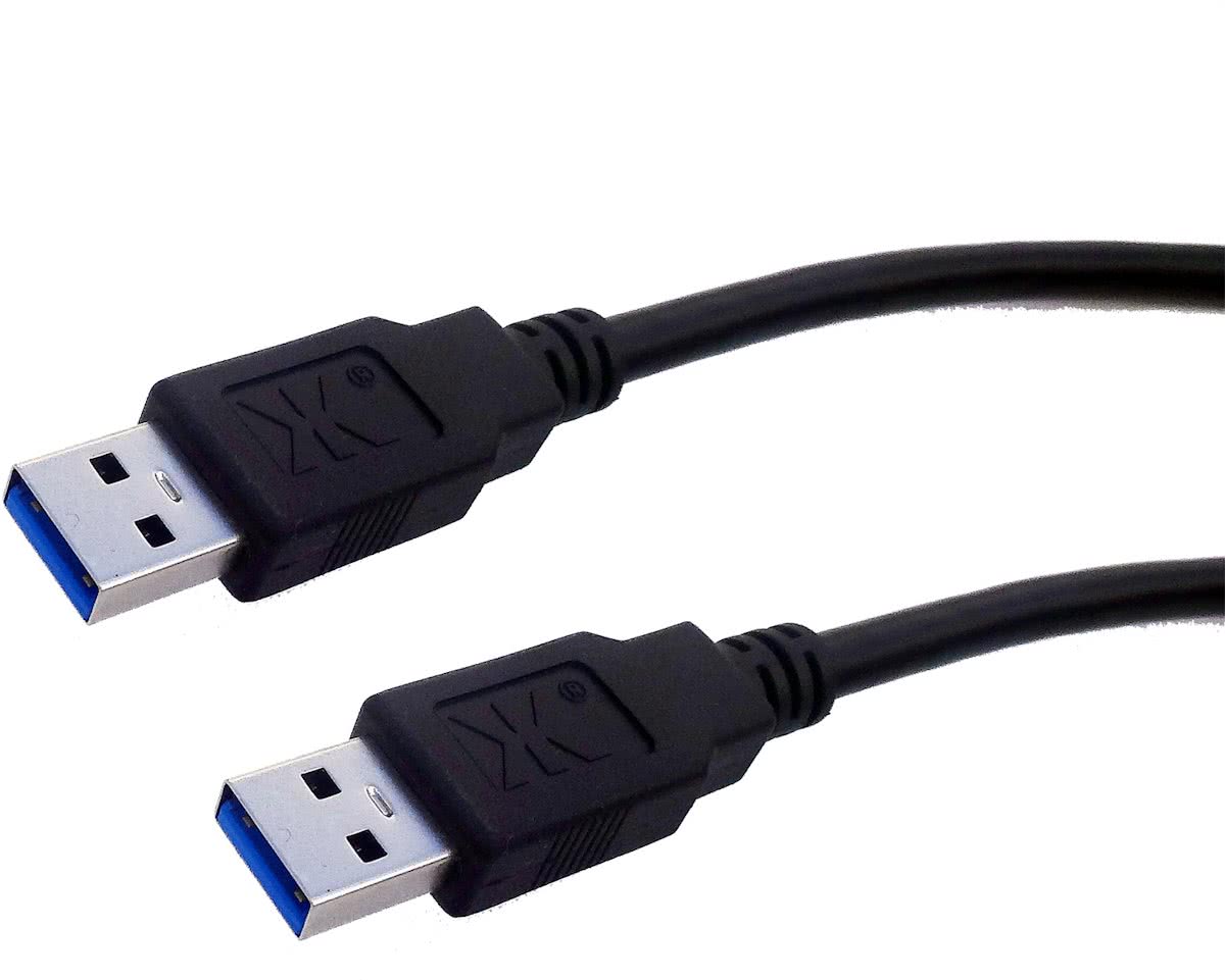 USB 3.0 Kabel type A Male naar A Male 1m SuperSpeed