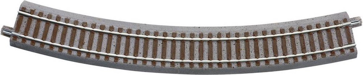 H0 Roco GeoLine (met ballastbed) 61128 Gebogen rails GB2 22.5 °