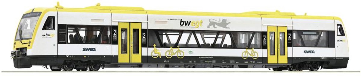   7710006 H0 dieseltreinstel BR 650, SWEG