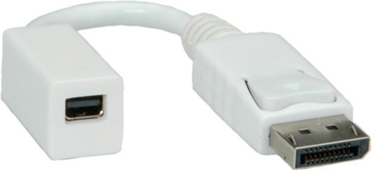 DisplayPort mannelijk naar Mini DisplayPort vrouwelijk kabel adapter - 0,15 meter