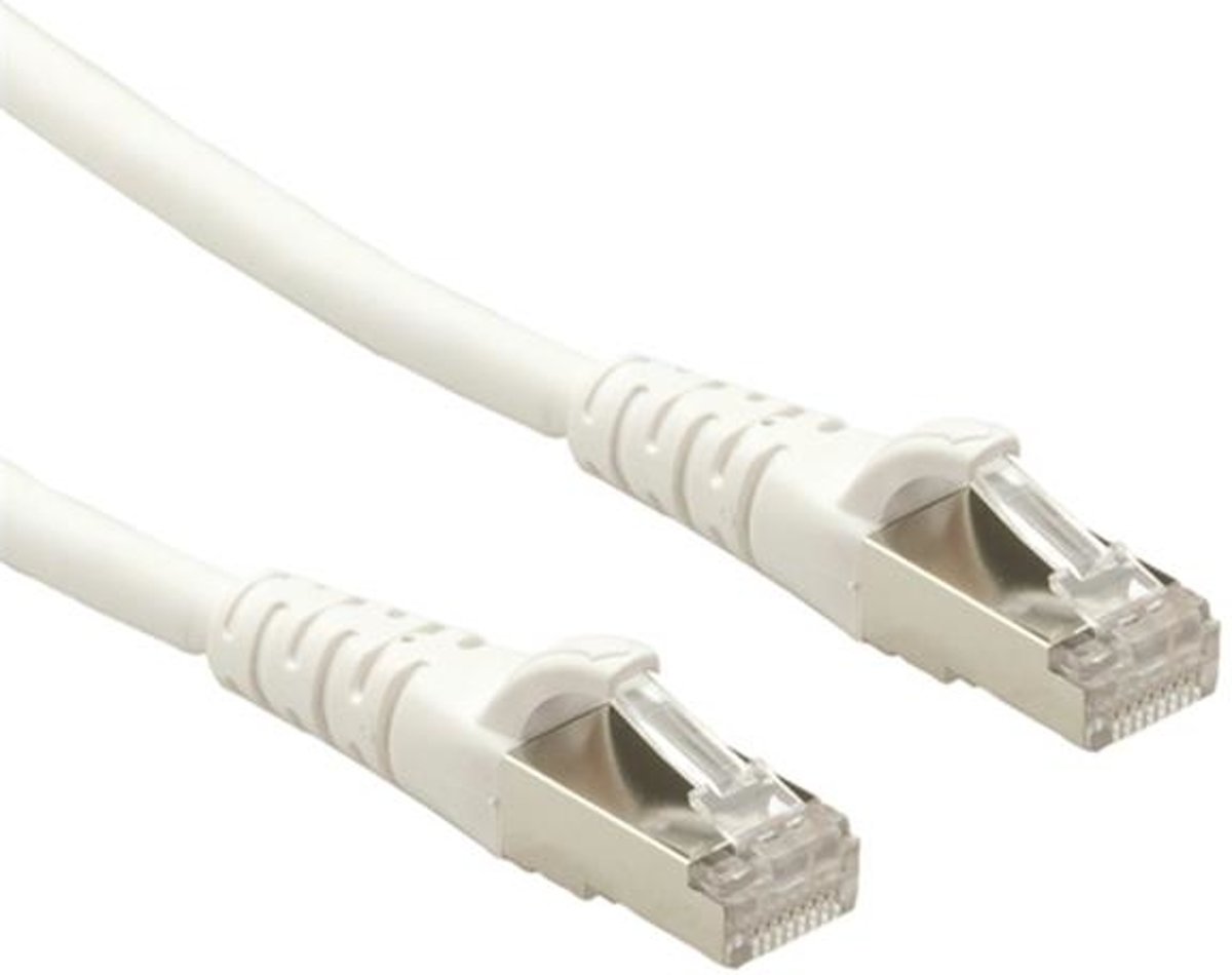 ROLINE CAT.6a S/FTP 10m Cat6a S/FTP (S-STP) Wit netwerkkabel