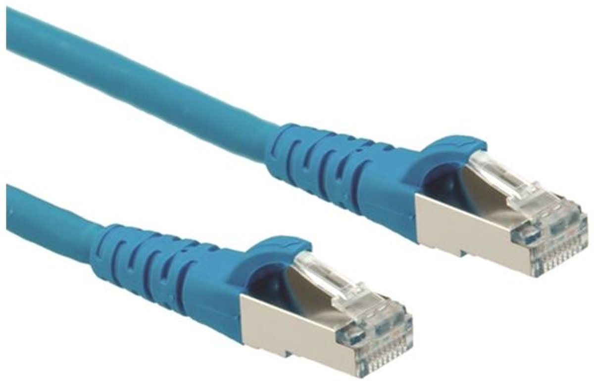 ROLINE CAT.6a S/FTP 20m Cat6a S/FTP (S-STP) Blauw netwerkkabel