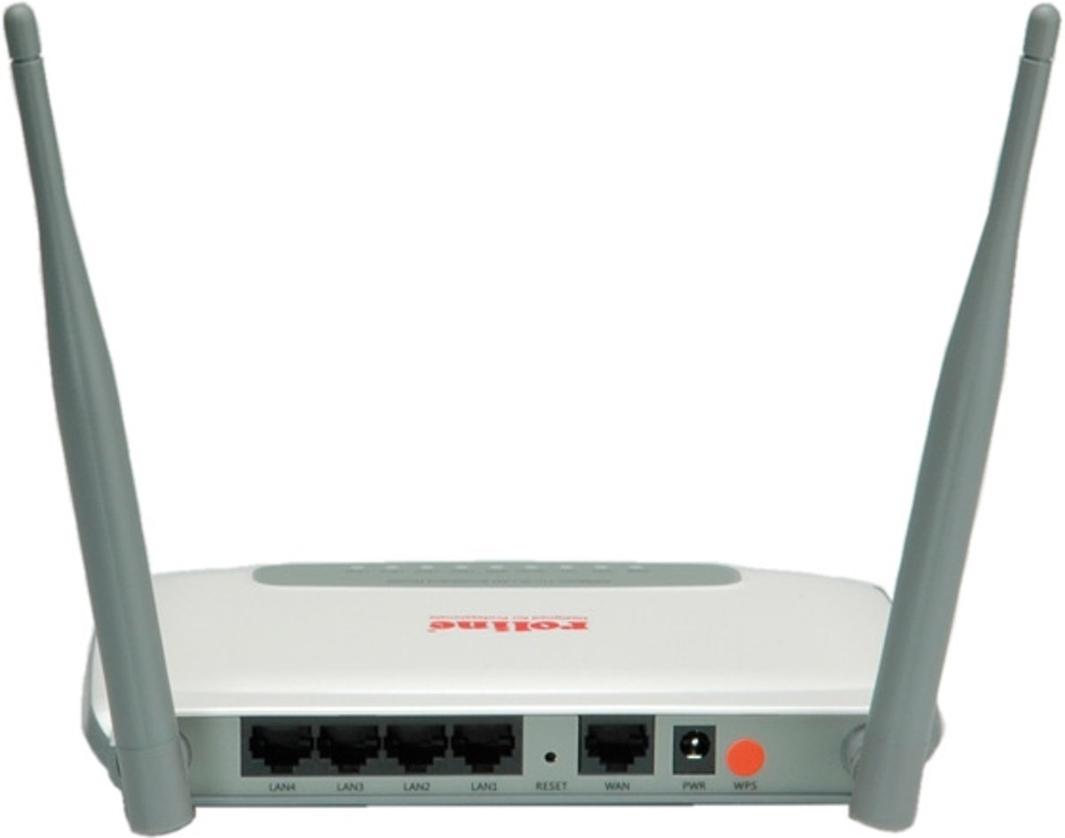 ROLINE W-LAN Breedband Router, 300Mbit/s, 11b/g/n