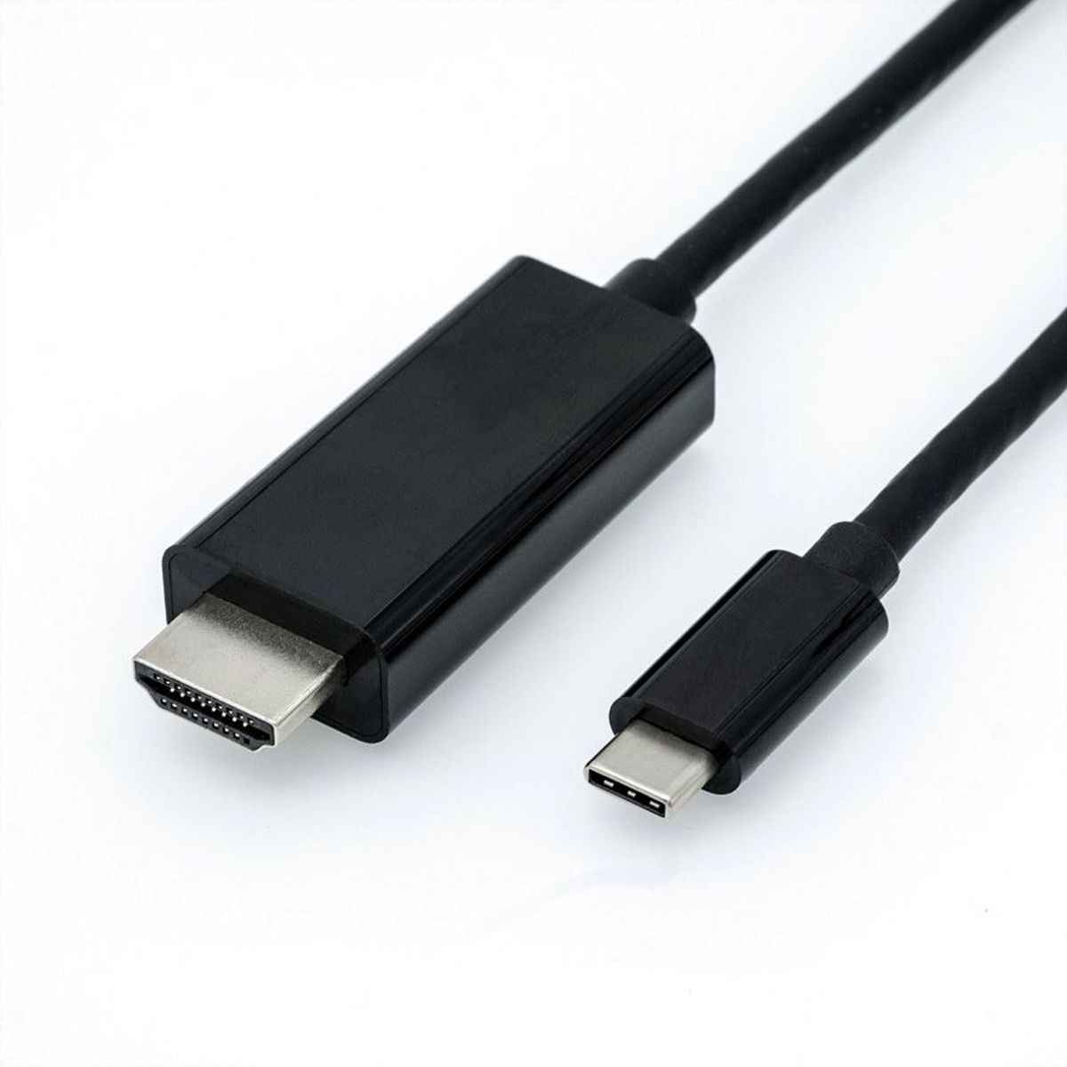 Roline USB-C naar HDMI kabel met DP Alt Mode - 4K 60 Hz - 2 meter