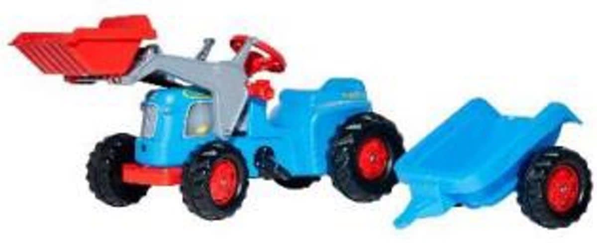   630042 RollyKiddy Classic Tractor met Lader en Aanhanger