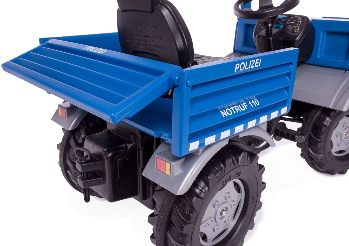   Unimog Politie TrapTractor Met Zwaailicht