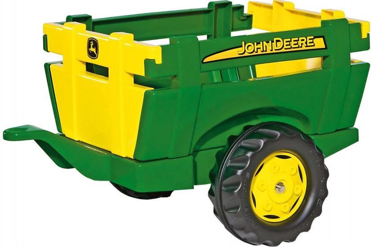 aanhanger RollyFarm John Deere junior groen