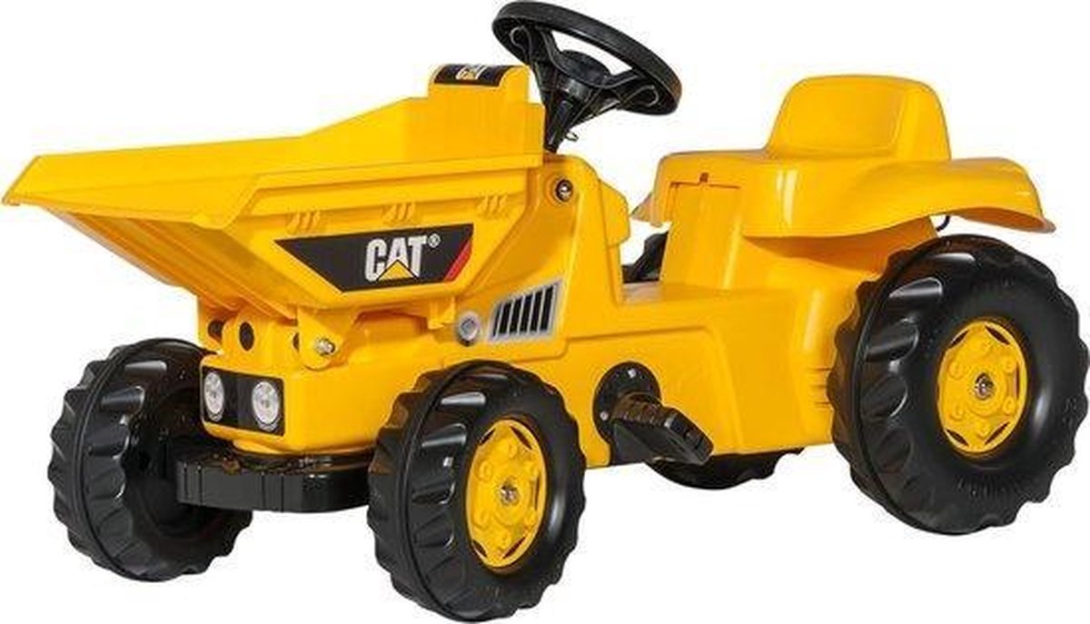 traptractor RollyKid Dumper Cat junior geel