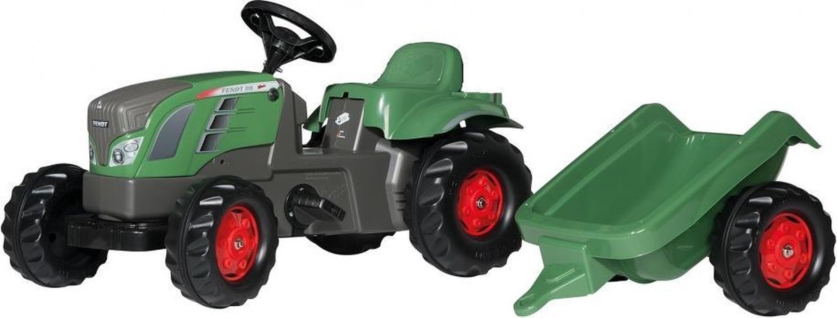 traptractor RollyKid Fendt 516 Vario junior groen/grijs