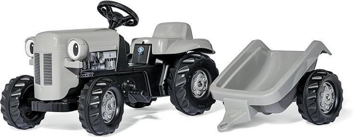 traptractor RollyKid Litlle Grey Fergie junior grijs