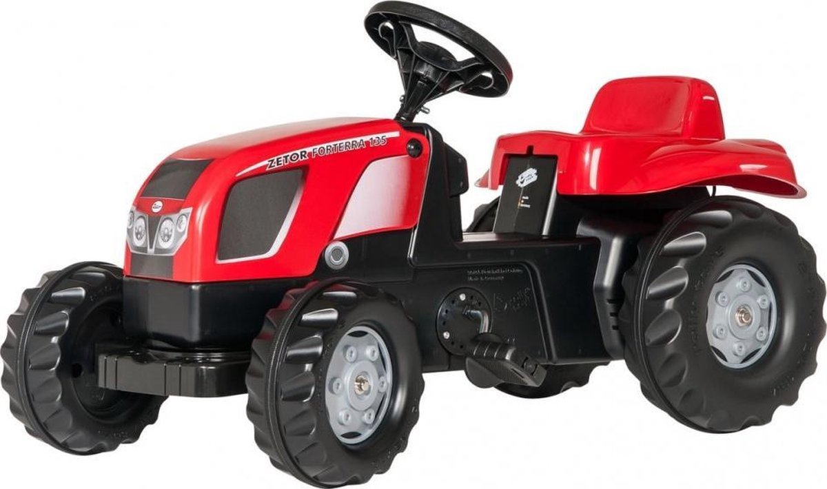 traptractor RollyKid Zetor Forterra 135 junior rood