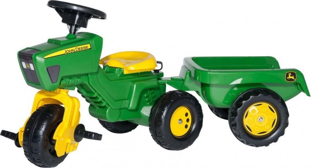 traptractor RollyTrac John Deere junior groen