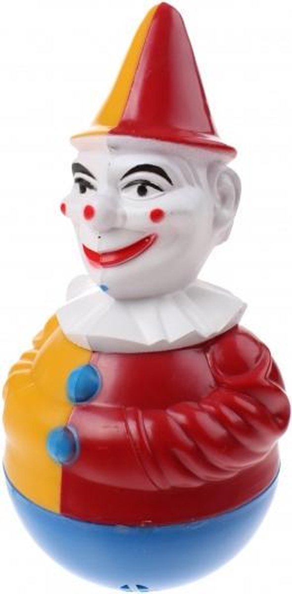 tuimelaar clown met geluid 20,5 cm