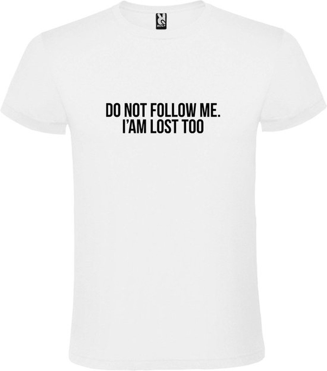 Wit  T shirt met  print van 