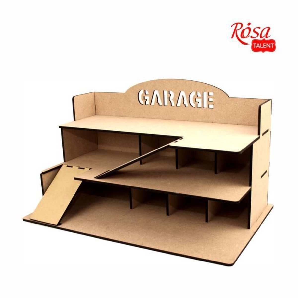   Garage DIY Set Drie Verdiepingen 35,5x57x33 cm