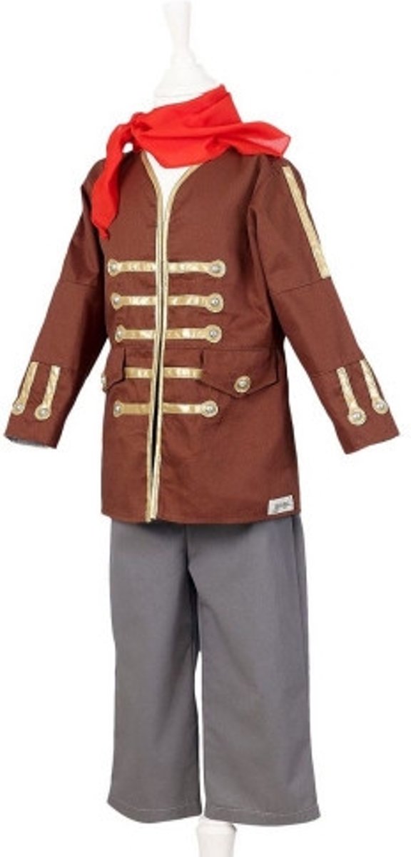 Rose & Romeo Souza Jack piratenset, 3-delig (8-10 jaar), broek lengte 78 cm