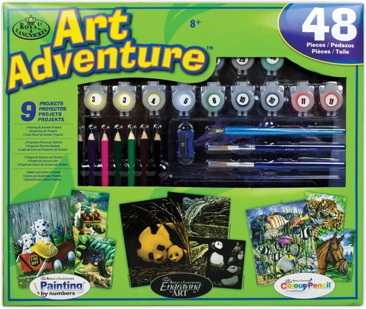 AVS-103 Art Adventure Super Value Set - 9 Projects