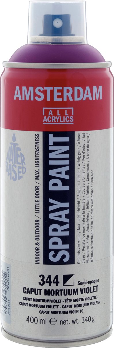 Amsterdam acrylspray 400 ml 344 caput mortuum violet