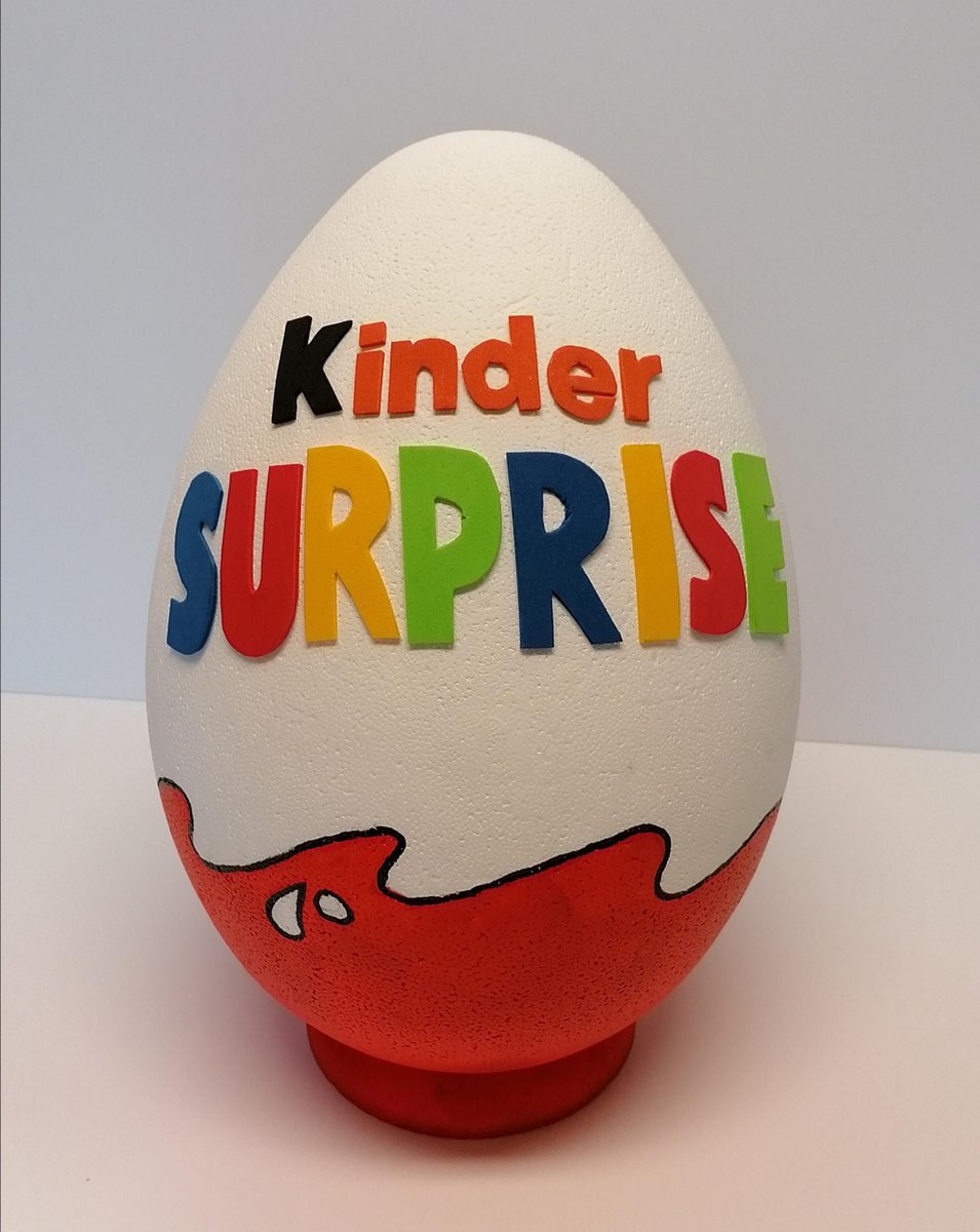 Sinterklaas surprise pakket zelf maken: EI kinder surprise