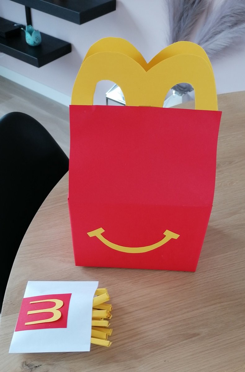 Sinterklaas surprise pakket zelf maken: McDonalds Happymeal