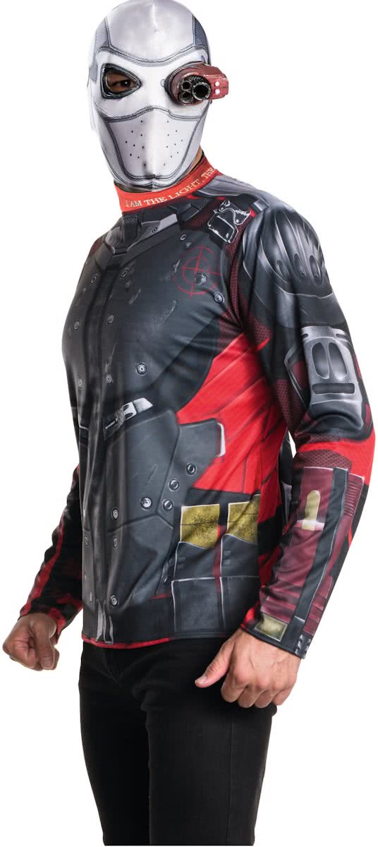 Deadshot Suicide Squad� shirt en muts voor volwassenen - Maat XL