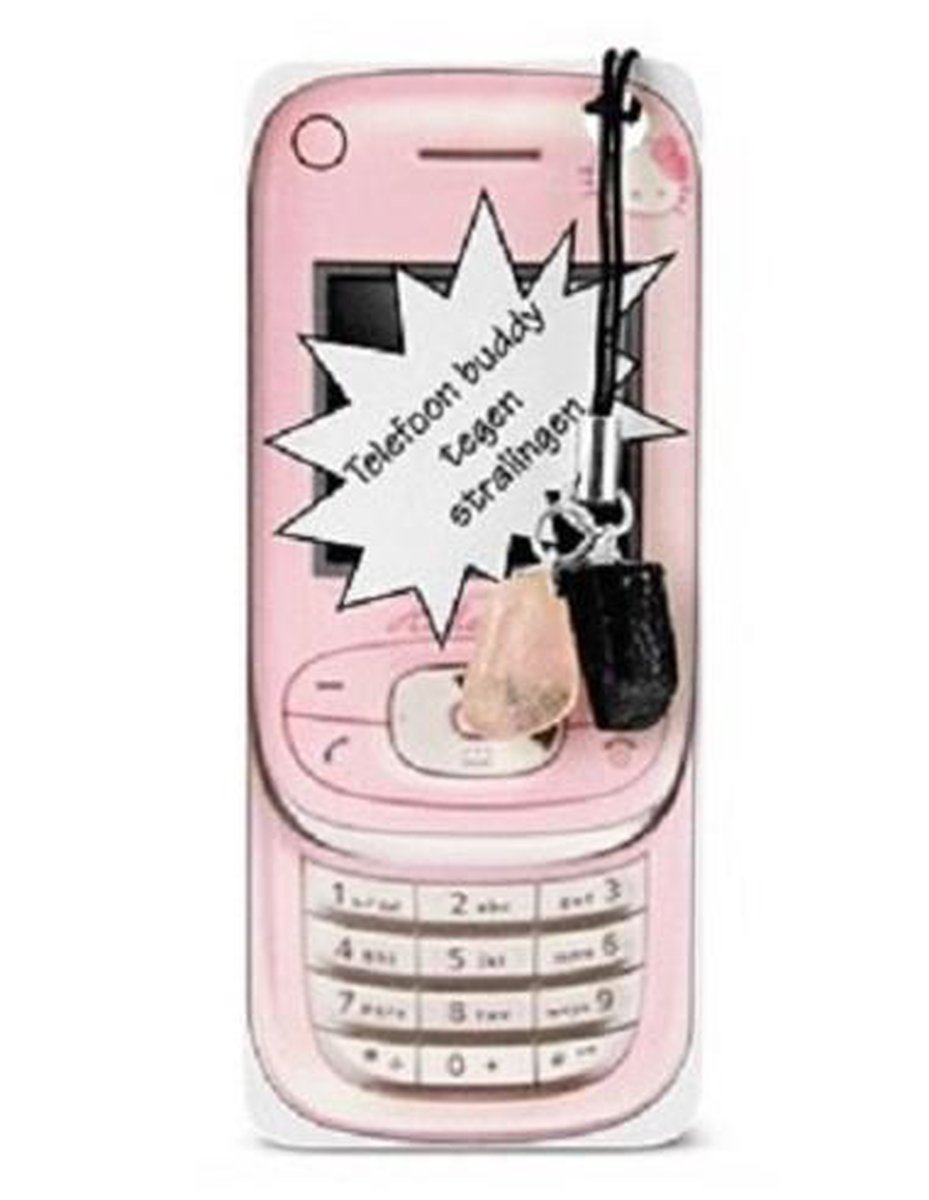 Telefoon Buddy Toermalijn Roze Kwarts - 1St