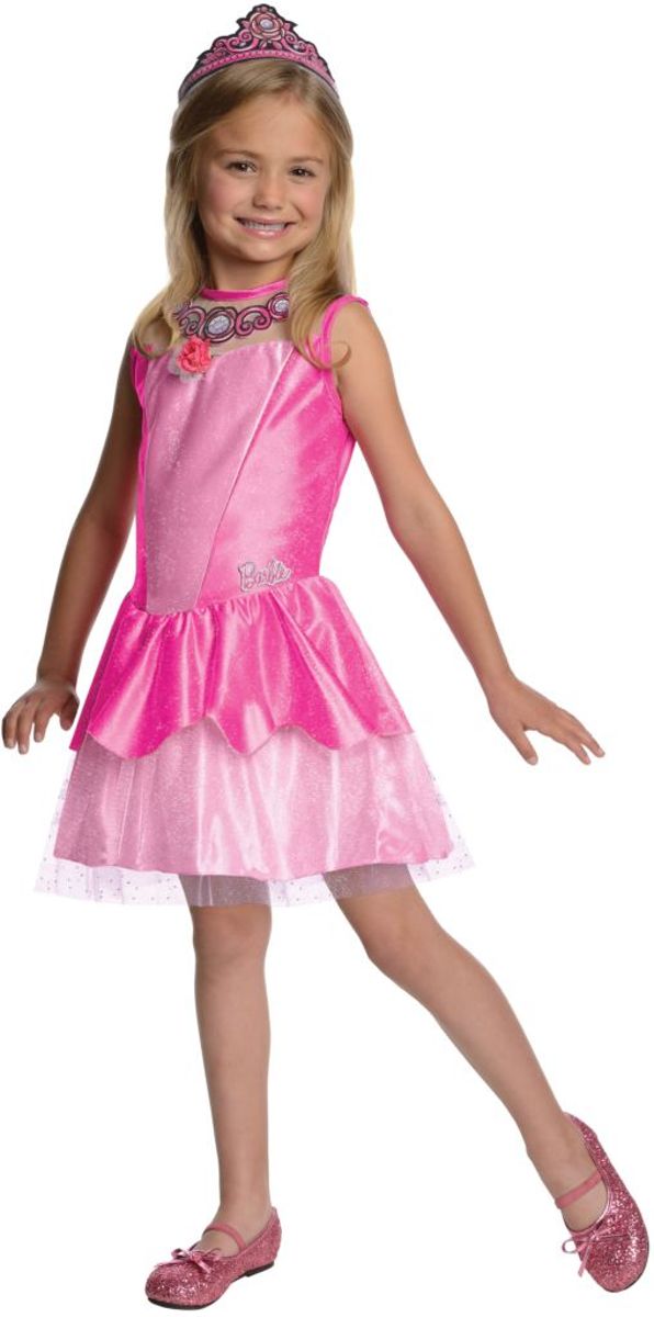 Barbie Jurk Princess Kirsten - Maat 98/104