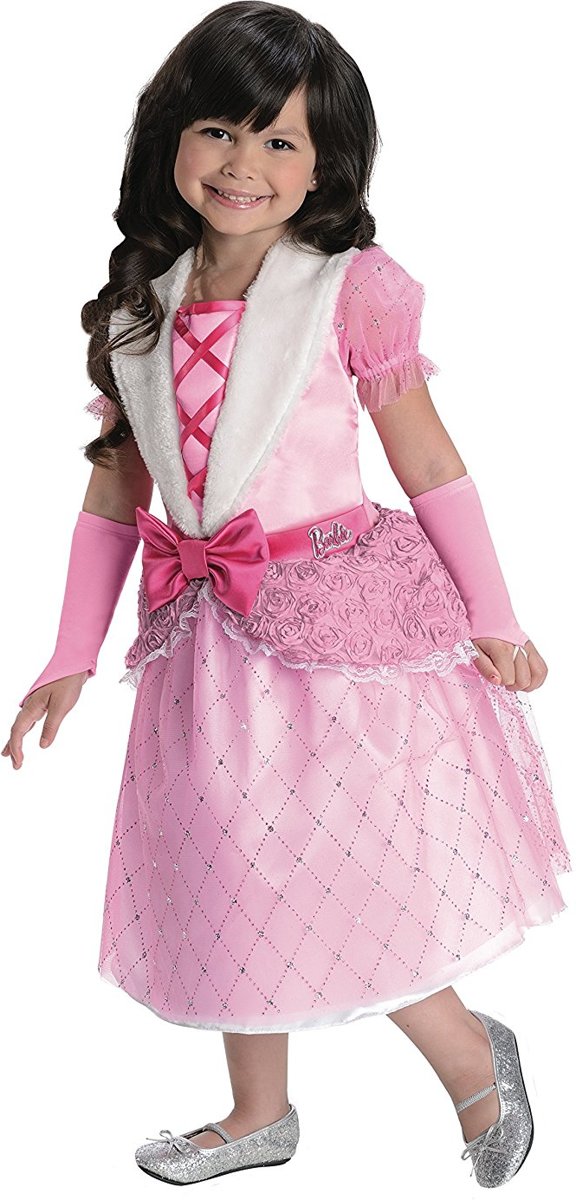 Barbie Jurk Prinses Rosebud - Maat 116/122