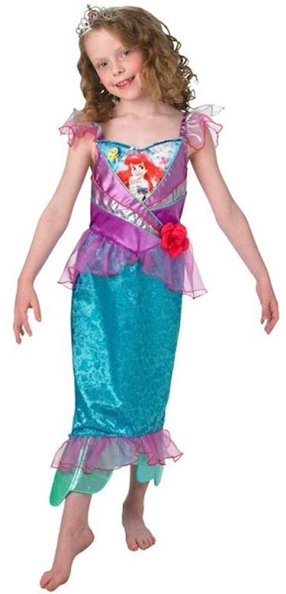 Disney Prinsessenjurk Arielle Shimmer - Kostuum Kind - Maat 98/104