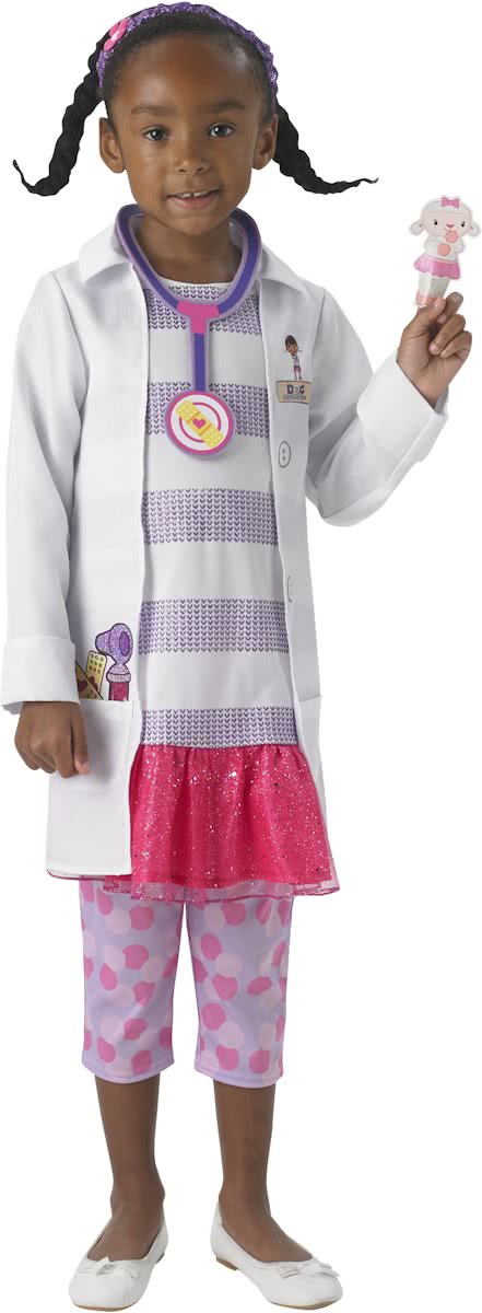 Doc Mcstuffins Deluxe - Kostuum Kind - Maat 116/122