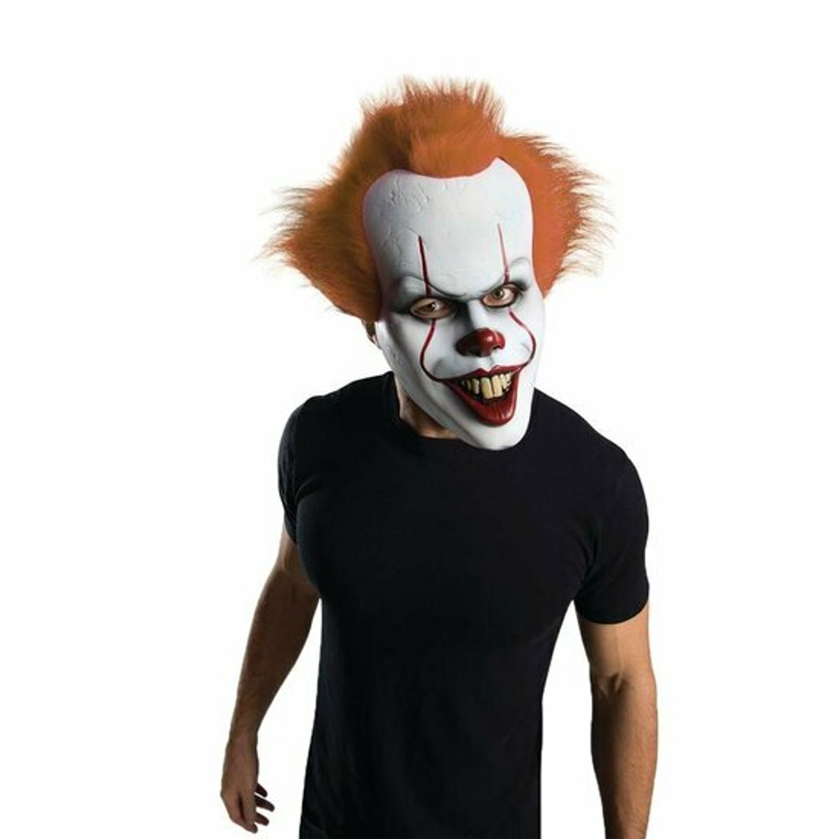 IT - Pennywise - Masker voor Volwassene - Plastic - Adult Mask