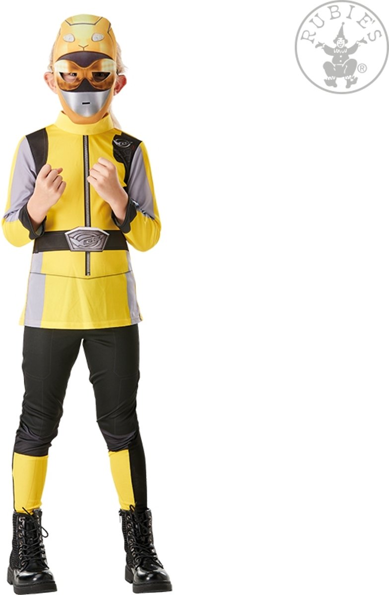 Jumpsuit Yellow Power Ranger Beast Morpher maat 122-128