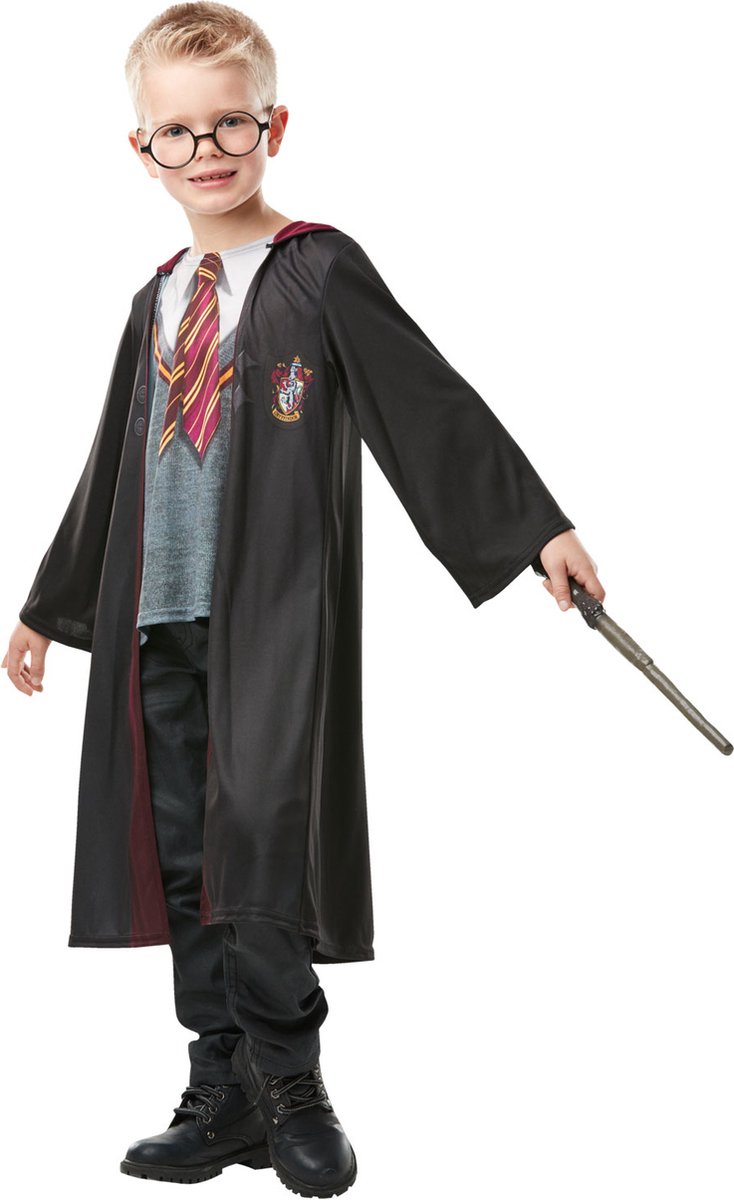 Luxe Harry Potter™ gewaad voor kinderen - Verkleedkleding Maat 104-110