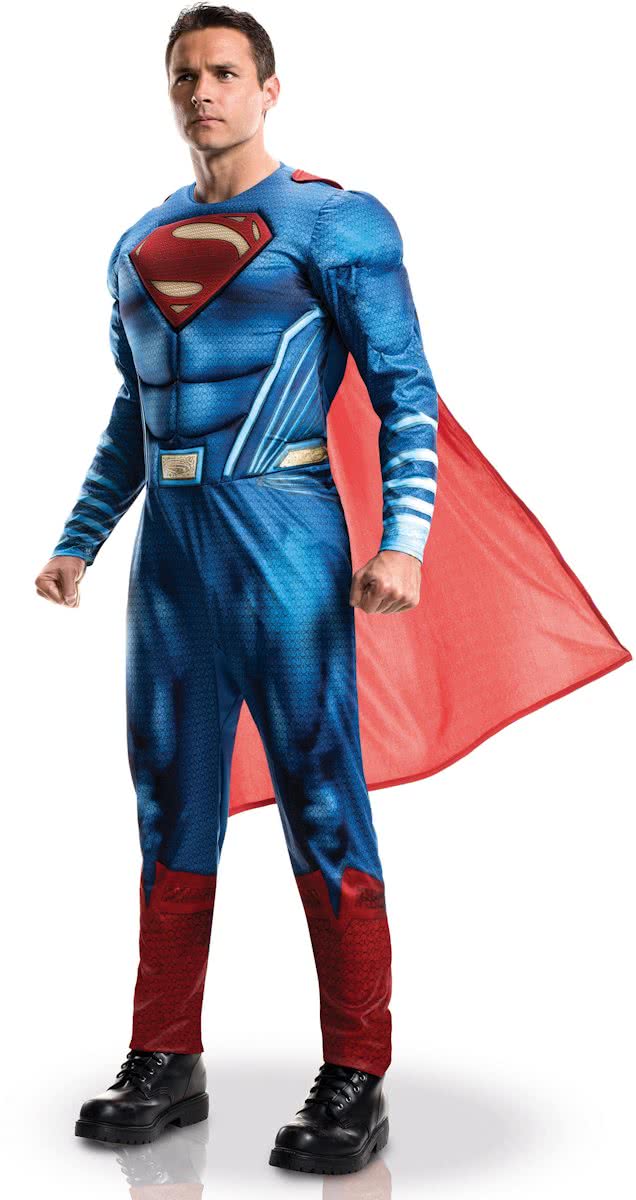 Luxe Superman™ - Dawn of Justice kostuum voor heren  - Verkleedkleding - One size