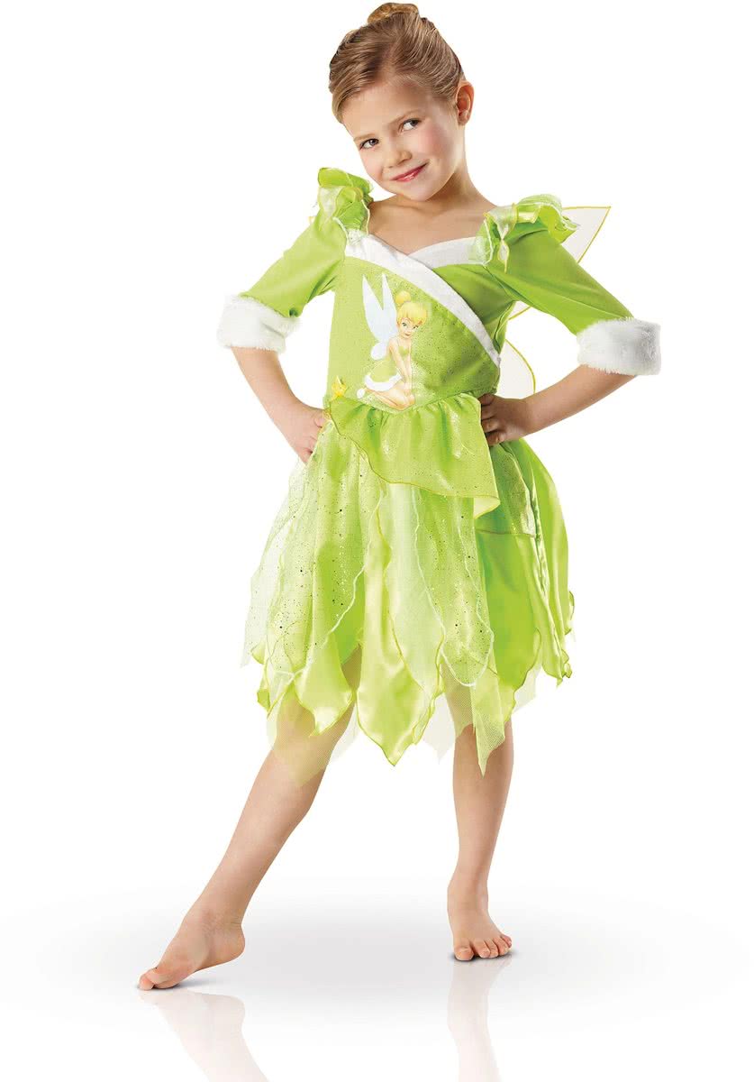 Luxekostuum Tinkerbell Winter in Wonderland™ voor kinderen - Kinderkostuums - Maat 98/104