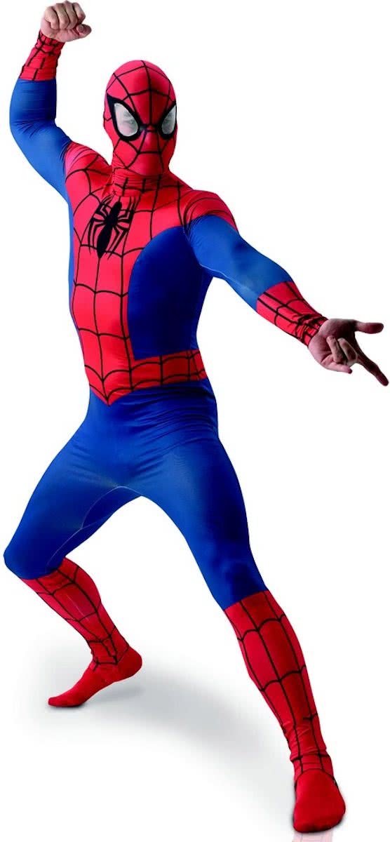 Marvel Spiderman - Kostuum Volwassenen - Maat XL - 56/58