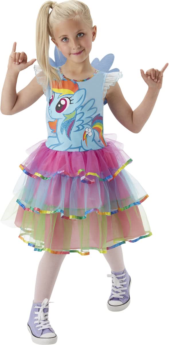 My Little Pony Rainbow Dash Deluxe - Kostuum Kind - Maat 98/104