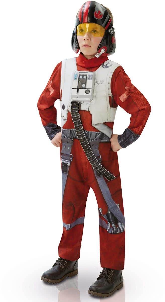 Poe X-wing fighter deluxe kostuum voor kinderen - Star Wars VII™ - Verkleedkleding - Maat 110/116