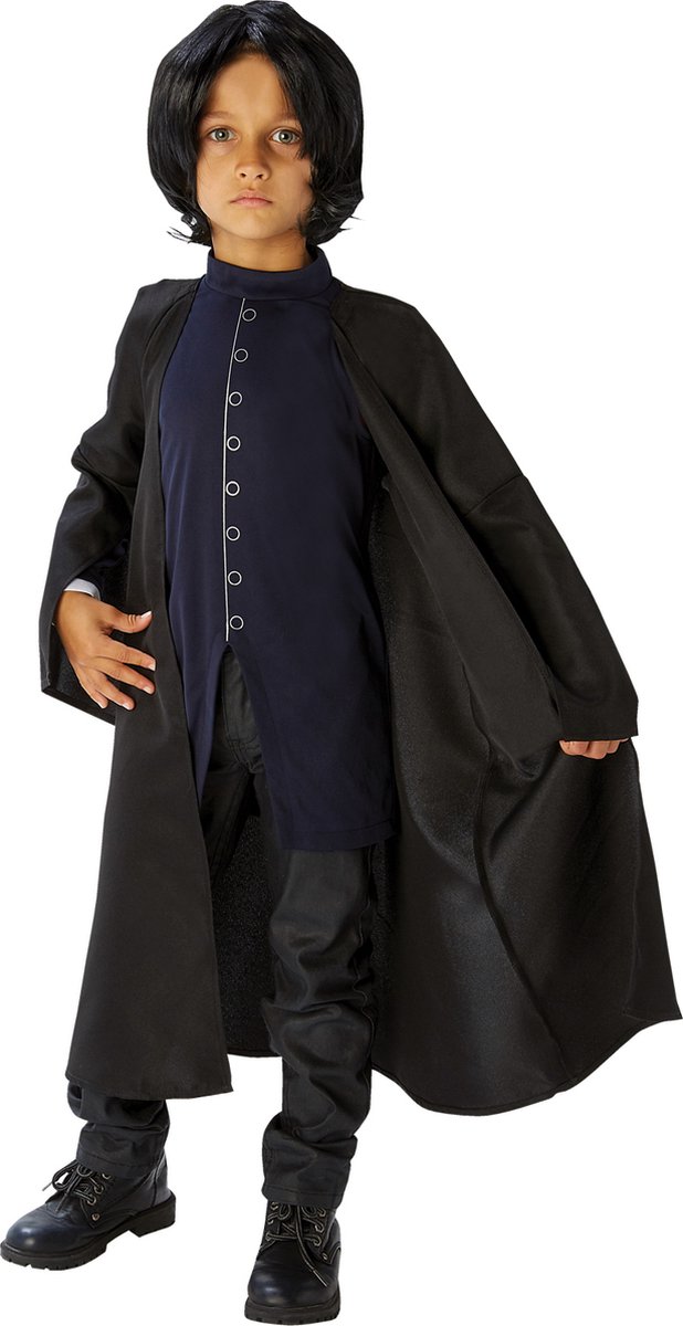   - Harry Potter Kostuum - Snape Kostuum Kind - blauw,zwart - Maat 116 - Carnavalskleding - Verkleedkleding