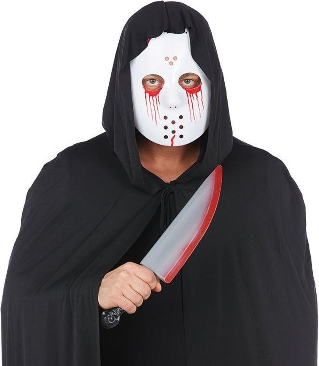 Rubies Bloody Mask & Knife Set Polypropyleen Multicolor