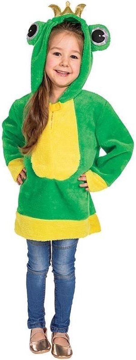   Hoodie Kikker Polyester Groen Maat 104