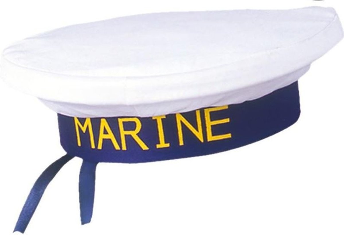 Rubies Marinepet Heren Wit