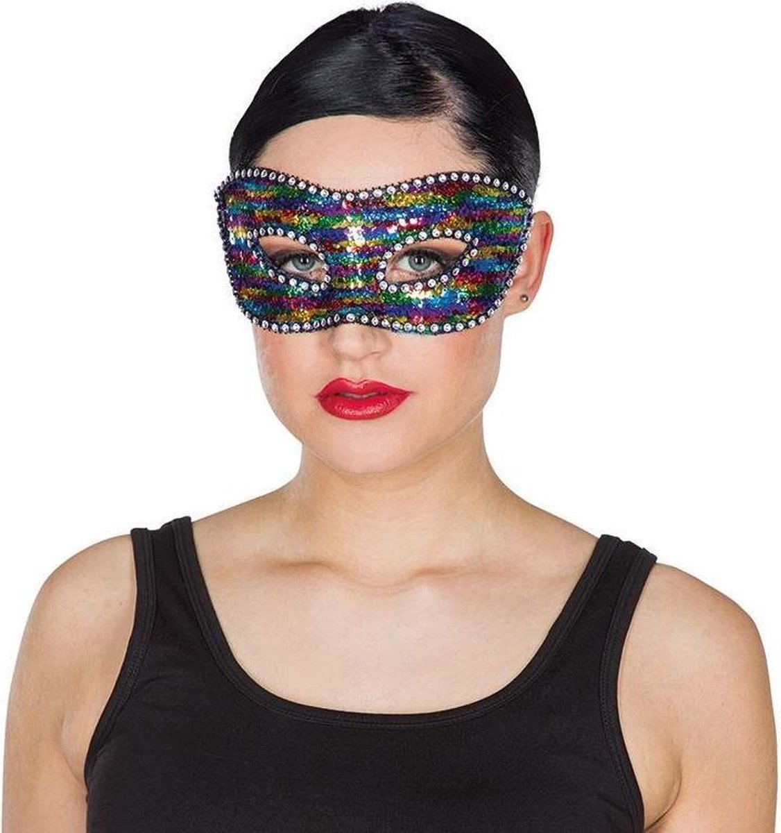   Masker Regenboog Polyester/polycarbonaat