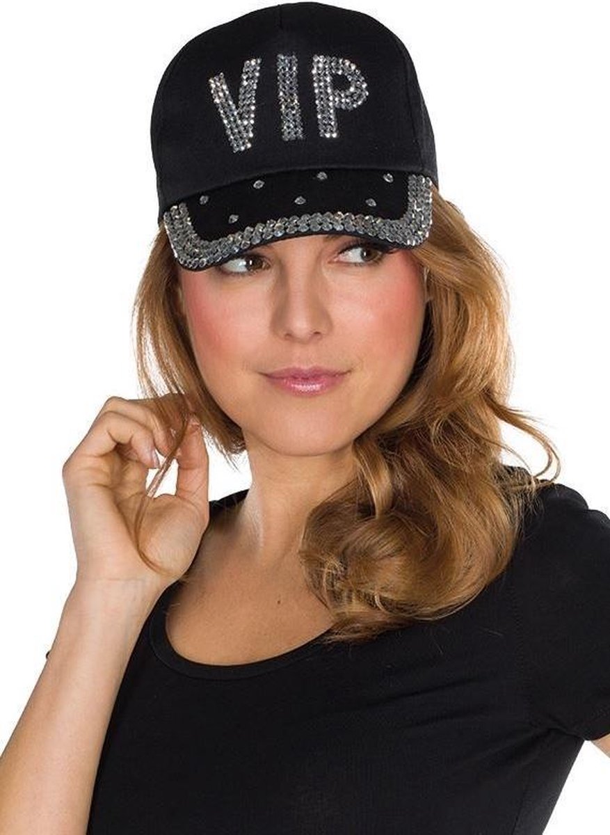   Pet Vip Cap Dames Polyester Zwart